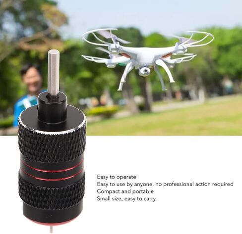 Asixxsix Drone Propeller Remove Wrench Tool, Portable Aluminum Alloy Drone Propeller Removal Tool with 2 Wrenches for Three Hole Mounting Propellers of Micro RC FPV Drones, Reduce Damage in Saudi Arabia
