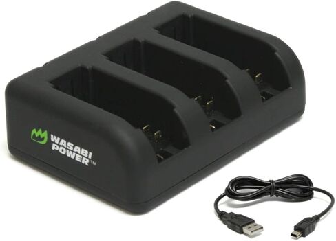Wasabi Power Triple USB Battery Charger for GoPro HERO4, HERO3, HERO3+ in Saudi Arabia