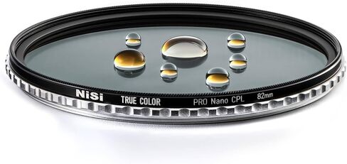NiSi, 55mm True Color CPL w/ Ultra Low Pro Nano Coating and CINE Seal Tech for Camera Lens - Circular Polarizer Filter Camera Accessories for Photography Use - Polarized Film Electronics Essentials | Waterproof Nano Coating, CINE Seal Tech, Optical Glass, in Saudi Arabia