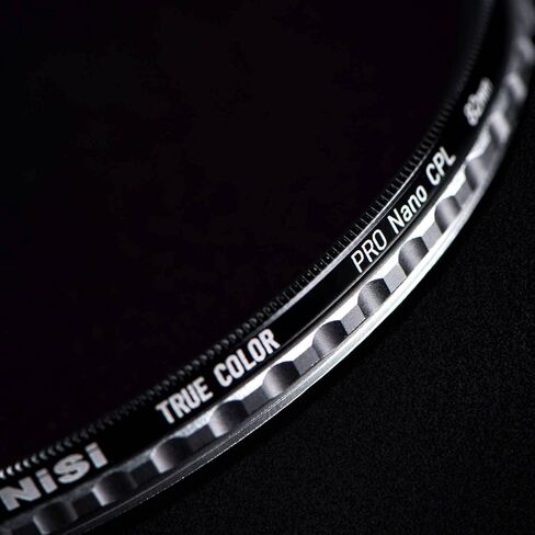 NiSi, 55mm True Color CPL w/ Ultra Low Pro Nano Coating and CINE Seal Tech for Camera Lens - Circular Polarizer Filter Camera Accessories for Photography Use - Polarized Film Electronics Essentials | Waterproof Nano Coating, CINE Seal Tech, Optical Glass, in Saudi Arabia