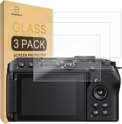 Mr.Shield [3-Pack] Screen Protector For Nikon Z30 Camera [Tempered Glass] [Japan Glass with 9H Hardness] Screen Protector with Lifetime Replacement in Saudi Arabia