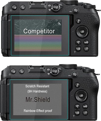 Mr.Shield [3-Pack] Screen Protector For Nikon Z30 Camera [Tempered Glass] [Japan Glass with 9H Hardness] Screen Protector with Lifetime Replacement in Saudi Arabia