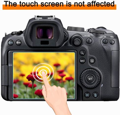 Q2 Screen Protector Compatible for Leica Q2 Camera (2 Glass LCD Screen+2 TPU Viewfinder), WH1916 Tempered Glass Anti-Scrach Anti-Bubble Anti-Dust, Transparent (2x Leica Q2 ab) in Saudi Arabia