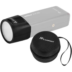 Flashpoint eVOLV 200 Round Flash Head - Godox H200R, | Round modular flash head with R2 radio system and LED modeling light for TTL, off-camera use and studio lighting in Kuwait