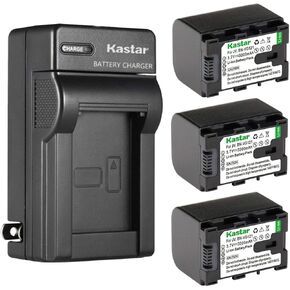 استبدال شاحن بطارية حائط تيار متردد من Kastar لـ JVC AA-VG1U AA-VG1US AA-VG1USM GZ-E10 GZ-E100 GZ-E180 GZ-E200 GZ-E200AU GZ-E200BU GZ-E200RU GZ-E205 GZ-E220 GZ-E225 GZ-E245 GZ-E265 GZ-E280 in Kuwait