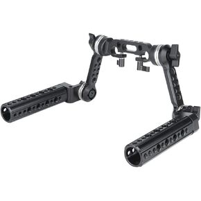 طقم مقبض من NICEYRIG ARRI Rosette مع ذراع تمديد ينطبق على نظام تثبيت وسادة الكتف DSLR 15 مم - 271 in Kuwait