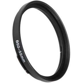 Fotodiox Bayonet 50 B50-52mm Step Up Filter Adapter Ring for Hasselblad, Anodized Black Metal Filter Adapter Ring in Saudi Arabia