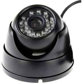 1 Megapixel USB Security Camera Webcam with Night Vision, 720P OTG Camera for Indoor&Outdoor,USB with Camera with 24pcs IR LED Dome Webcamera for Baby Monitor Pets Plug&Play