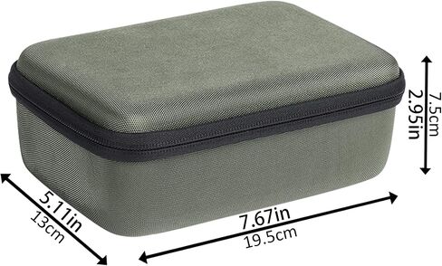 Khanka Hard Monocular Telescope Storage Box Holder Carrying Case Replacement for Gosky 12x55, Titan 12X50/ Pankoo 40x60, 16x52, 12x50/ Wingspan Optics 12x50 High Powered Monocular Telescope, Case Only in Saudi Arabia