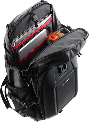 Navitech Action Camera Backpack & 18-in-1 Accessory Combo Kit with Integrated Chest Strap Compatible with The Contour +2 | Roam 2 | Roam Action Camera in Saudi Arabia