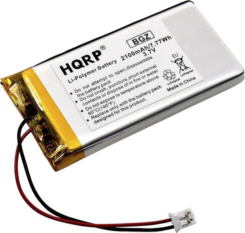 HQRP Battery Compatible with Uniden Guardian UDR744 UDR744HD UDR777HD UDR780HD 634169 Monitor 3.7v 2.1Ah 2100mAh in Kuwait