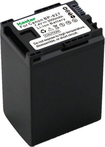 Battery for Canon BP-807 BP-809B BP-809 BP-819 BP-827 iVIS VIXIA HF10 HF11 HF100 HG20 HG21 in Saudi Arabia