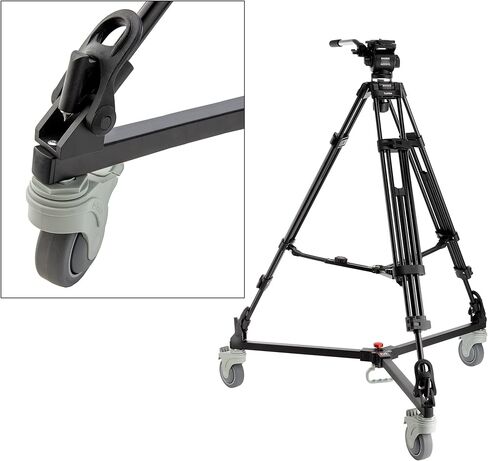 Magnus REX Dolly for Tripods with Dual-Angle Spiked Feet in Kuwait