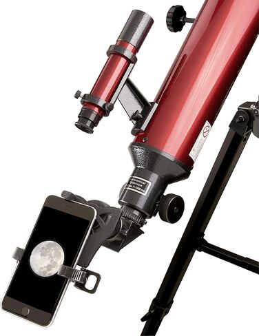 Carson Red Planet 35-78x76mm Newtonian Reflector Telescope (RP-100) , Red in Saudi Arabia