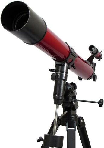 Carson Red Planet 35-78x76mm Newtonian Reflector Telescope (RP-100) , Red in Saudi Arabia