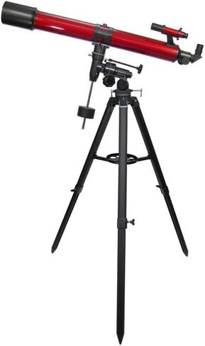 Carson Red Planet 35-78x76mm Newtonian Reflector Telescope (RP-100) , Red in Saudi Arabia