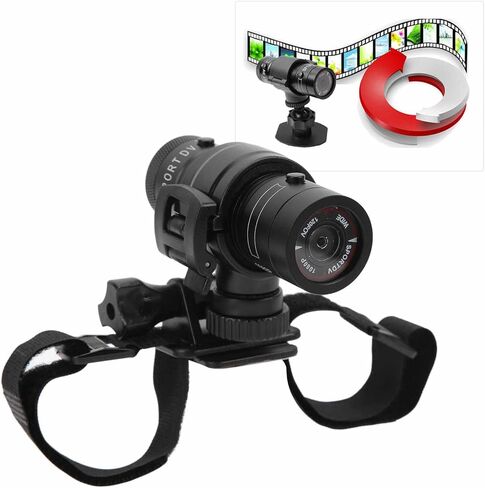 Waterproof Bike Helmet Sport Camera Full HD Car Video Recorder 120 Degree Wide Angle in Kuwait