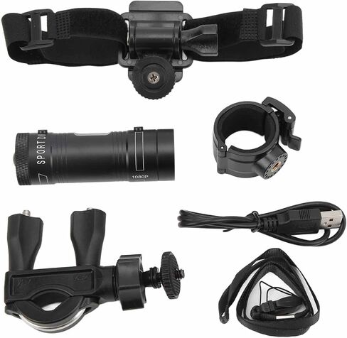 Waterproof Bike Helmet Sport Camera Full HD Car Video Recorder 120 Degree Wide Angle in Kuwait