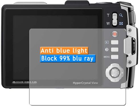 واقي شاشة Vaxson مضاد للضوء الأزرق، متوافق مع كاميرا OLYMPUS الرقمية المقاومة للماء Tough TG-810 ملصق واقيات أفلام TPU [ليس زجاجًا مقسى] in Kuwait
