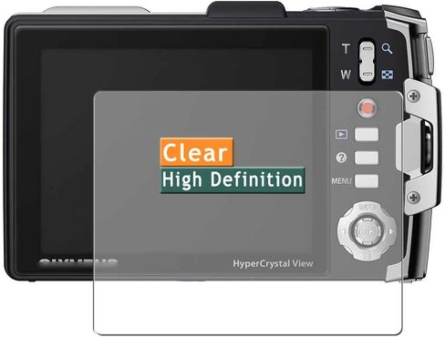 واقي شاشة Vaxson مكون من 3 قطع، متوافق مع كاميرا OLYMPUS الرقمية المقاومة للماء ملصق واقي فيلم TPU Tough TG-810 [ليس زجاجًا مقسى] in Kuwait
