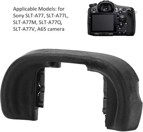 Viewfinder Eyecup, Level Gauge Easy to Install Cold Extending Service Life Camera Eye Cup for SLT-A77 SLT-A77L SLT-A77M SLT-A77Q SLT-A77V A65 in Saudi Arabia