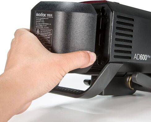 GODOX WB26 Lithium Battery Pack AD600 Pro Flash Strobe, 28.8V/2.6Ah 74.88Wh Rechargeable Li-ion Battery Replacement in Saudi Arabia
