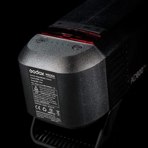 Godox WB26A DC29.6V/2.5Ah Lithium Battery Pack for Godox AD600Pro AD600 Pro Strobe Flash in Saudi Arabia