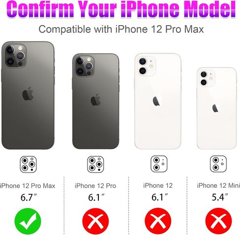 AGVEE 3+3 6 عبوات لهاتف iPhone 12 Pro Max 6.7 بوصة، واقي عدسة الكاميرا، Bling Diamond & Bling Glitter حلقة معدنية 9H من الزجاج المقوى HD غطاء واقي للكاميرا، أزرق in Saudi Arabia