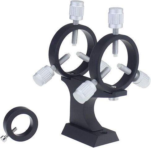 Telescope Accessory Set 35mm Adjustable Pointer Bracket with 6-Point Mount Full Alloy Finder Scope for Astronomical Telescopes Telescope Camera in Saudi Arabia