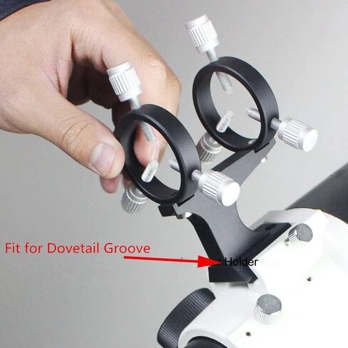 Telescope Accessory Set 35mm Adjustable Pointer Bracket with 6-Point Mount Full Alloy Finder Scope for Astronomical Telescopes Telescope Camera in Saudi Arabia