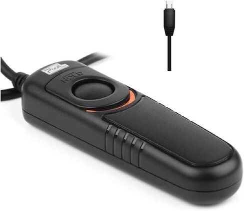 سلك تحرير كاميرا التحكم عن بعد Pixel RC-201 L1 متوافق مع باناسونيك S5، S1، G95، G91، G90، FZ10002، G9، GH5، GH6، G85، G81، G70، GH4، GH3، FZ2500، FZ2000، FZ330، FZ200، FZ100، FZ30 in Saudi Arabia