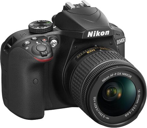 Nikon D3400 24.2 MP Triple Lens Ultimate Parent's Camera Kit, 3.0", Red in Saudi Arabia