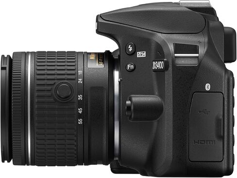 Nikon D3400 24.2 MP Triple Lens Ultimate Parent's Camera Kit, 3.0", Red in Saudi Arabia