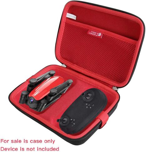 Hermitshell Travel Case for SIMREX X900 Drone Optical Flow Positioning RC Quadcopter (Black+Red) in Saudi Arabia