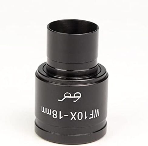 ZTBH Microscope Accessories Kit 10X Biological Microscope Eyepiece Wide-Field 18mm for Binocular Microscope Microscope Slides (Color : 2pcs) in Saudi Arabia