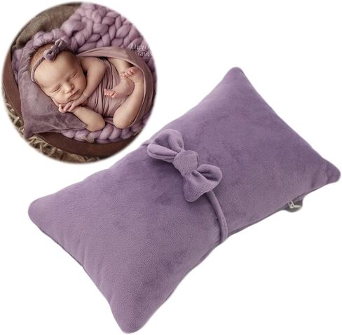Zeroest Posing Newborn Photography Baby Posing Aid & Headband (Tan) | Baby Photoshoot Posing Stuff Pad Mat, Infant Photo Shoot Props in Saudi Arabia