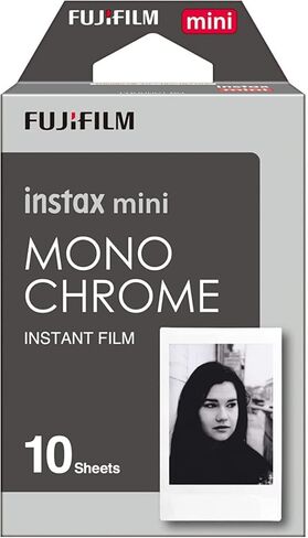 Fujifilm Instax Mini Monochrome Film (10 Exposures, Credit Card-Sized) 3-Pack (3 Items) in Kuwait