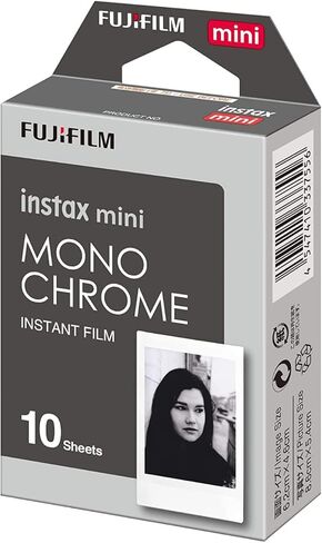 Fujifilm Instax Mini Monochrome Film (10 Exposures, Credit Card-Sized) 3-Pack (3 Items) in Kuwait