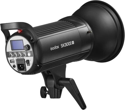Godox SK300IIV Monolight Flash with Standard Reflector - 300W Studio Photography Lighting in Saudi Arabia