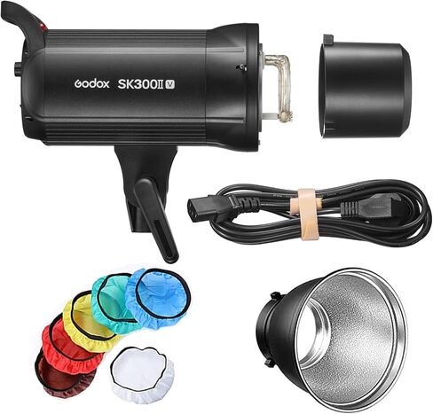 Godox SK300IIV Monolight Flash with Standard Reflector - 300W Studio Photography Lighting in Saudi Arabia