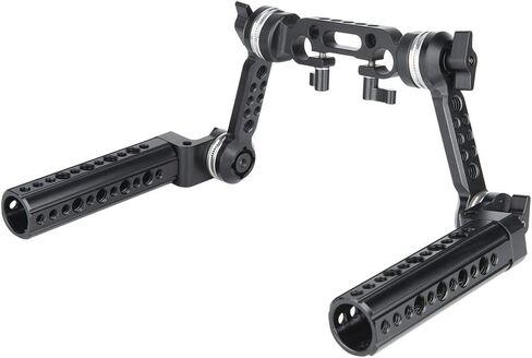 طقم مقبض من NICEYRIG ARRI Rosette مع ذراع تمديد ينطبق على نظام تثبيت وسادة الكتف DSLR 15 مم - 271 in Kuwait