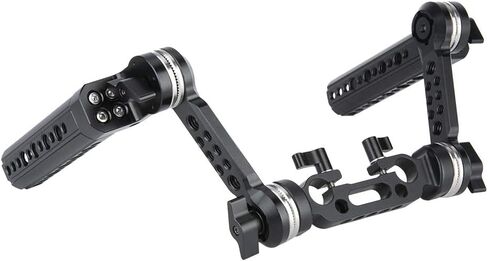 طقم مقبض من NICEYRIG ARRI Rosette مع ذراع تمديد ينطبق على نظام تثبيت وسادة الكتف DSLR 15 مم - 271 in Kuwait