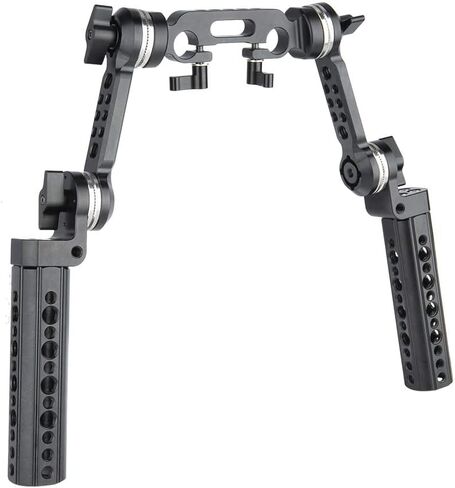 طقم مقبض من NICEYRIG ARRI Rosette مع ذراع تمديد ينطبق على نظام تثبيت وسادة الكتف DSLR 15 مم - 271 in Kuwait