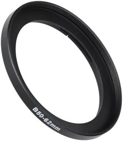 Fotodiox Step Up Filter Adapter Ring for Hasselblad Bayonet 60 B60 - 72mm, Anodized Black Metal Filter Adapter Ring in Saudi Arabia