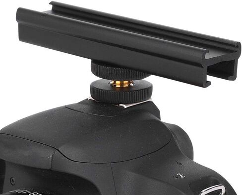 شريط تمديد للكاميرا على الحذاء البارد، حامل حذاء بارد متعدد الوظائف مع فتحة لولبية 1/4 بوصة، حامل تمديد للكاميرا، 10 سم DIY للتصوير الفوتوغرافي in Kuwait