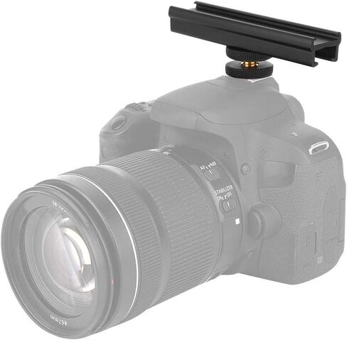 شريط تمديد للكاميرا على الحذاء البارد، حامل حذاء بارد متعدد الوظائف مع فتحة لولبية 1/4 بوصة، حامل تمديد للكاميرا، 10 سم DIY للتصوير الفوتوغرافي in Kuwait