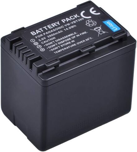 LCD USB Travel Battery Charger for Panasonic HC-V130 HC-V130K HC-V130EB-K HC-V130EG-K HC-V130EP-K Full HD Camcorder in Kuwait
