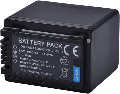 LCD USB Travel Battery Charger for Panasonic HC-V130 HC-V130K HC-V130EB-K HC-V130EG-K HC-V130EP-K Full HD Camcorder in Kuwait