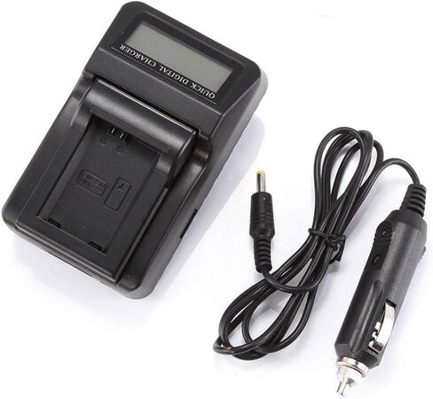 LCD USB Travel Battery Charger for Panasonic HC-V130 HC-V130K HC-V130EB-K HC-V130EG-K HC-V130EP-K Full HD Camcorder in Kuwait