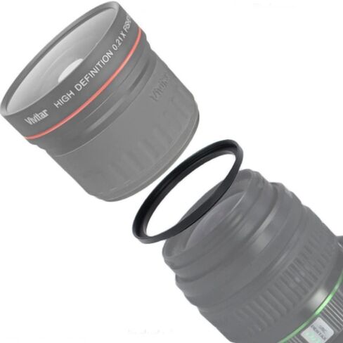 NinoLite 86mm to 95mm Camera Lens Aluminum Alloy Step Up Ring Adapter Ring Black in Saudi Arabia